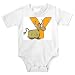 Onesie with yak, y, letter, capital