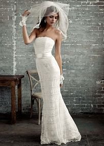 davids bridal wedding dress