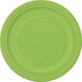 Dinner Plates, 8 5/8-Inch, Lime Green, 16 Count