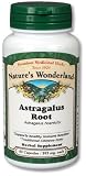 Nature's Wonderland Astragalus Root Herbal Supplement Capsules, 595 mg, 60-Count Bottles (Pack of 3)