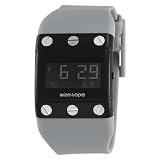 Wize & Ope Unisex WO-SUB-1 Classics Digital Black Dial Strap and Sub Slide Watch