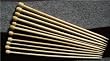 15 size single pointed bamboo knitting needles US 0-15. 13 inches (33cm) in length