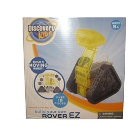 Discovery Kids Build a MOVING Robot! Remote Control Kit ROVER EZ