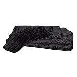 Midwest Quiet Time Deluxe Black Fur Pet Mat 30 Inches by 19 Inches