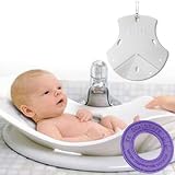 PujBaby PUJBATH Puj Tub White with Bath Thermometer
