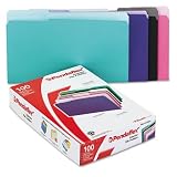 ESSELTE PENDAFLEX CORP. / Recycled interior file folders, assorted pastel colors, 1/3 cut, legal, 100/box / ESS435013ASST2 / Sold as 1 Box / Mfr Part # 435013ASST2 \*/ Recycled interior file folders,