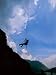 A Rock Climber Dangles on His Rope in Preparation for His Next Move in Chachapoyas, P...
