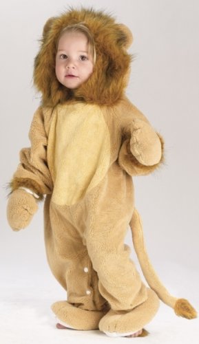 Kids Halloween Childrens Baby Costumes Cowardly Lion Zoo Animal Furry Costume Jumpsuit Onesie Theme Party Outfit
