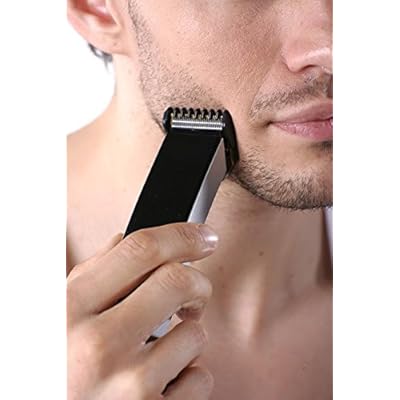 Nova NHT 1070 Titanium Blades Trimmer For Men(Black)