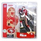 McFarlane Toys NFL Sports Picks Series 5 Action Figure Jerry Rice (San Fransisco 49ers) Red Jersey Retro Variant
