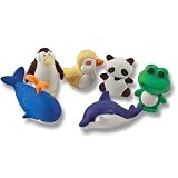 Produkt-Bild: 6er Set, Radiergummi, Radierer, Tiere