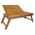 Laptop Computer Desk & Serving Tray by Simply Bamboo Discounts
