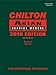 Chilton Asian Service Manual, 2010 Edition, Volume 3: Infiniti, Nissan