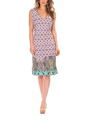 Maison Dudu Vestido Paula (Rosa / Multicolor)