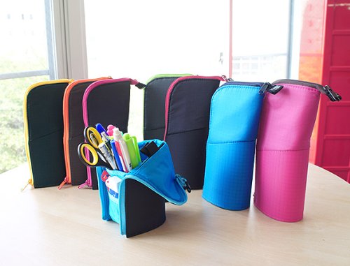 【KOKUYO】コクヨ　ペンケース　NEO CRITZ　ネオクリッツ［ピンク/ブラウン（ドット）］