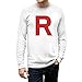 TeeStars Men's - Rocket Inspired Long Sleeve T-Shirt