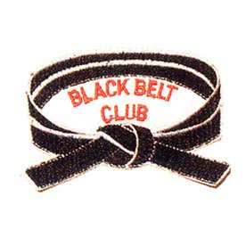 Black Belt Club Patch