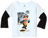 Paul Frank Baby-Boys Infant Skating Julius Top, Blue, 24 Months
