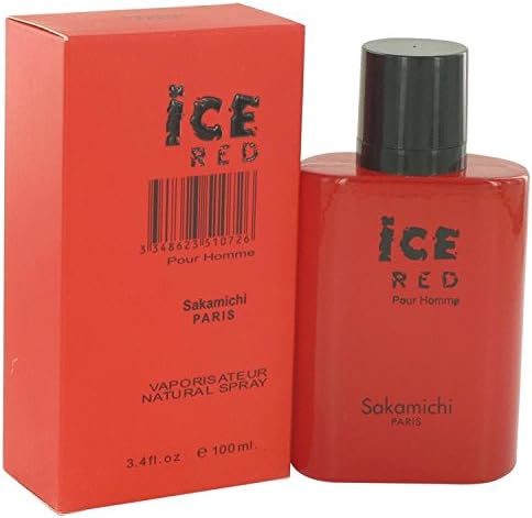 Ice Red by Sakamichi Eau De Parfum Spray 3.4 oz -100% Authentic
