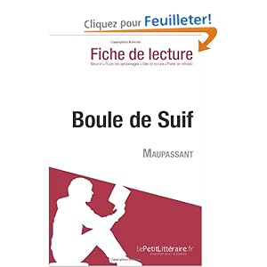 Fiche lecture boule de suif