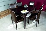 Shino Light Cappuccino 7-piece Dining Furniture Set