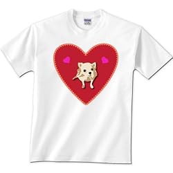 Chihuahua t-shirt in a youth short sleeve t-shirt.
