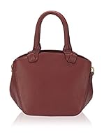 Laura Moretti Bolso asa de mano (Granate)