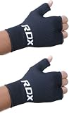 Authentic RDX Boxing Fist hand inner gloves Muay Thai Wraps Black-Size Small, Medium, Large, X-Large