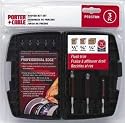 3 Piece Flush Trim Router Bit Set 1/2" 3/8" 1/4" all 1/4" Shank