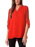 La Belle Francaise Blusa (Rojo)