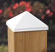 4x4 White Post Point [CAPITOL CITY LUMBER]