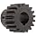 Martin Spur Gear, 20° Pressure Angle, High Carbon Steel, Inch, 20 Pitch