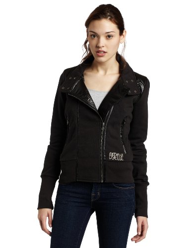 55DSL Juniors Folkers Light Jacket, Black, Medium