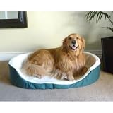Majestic Dog Lounger Pet Bed Medium Green