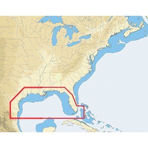 C-Map Na-C405 C-Card Format - Gulf Of Mexico Ocs Block Char
