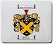 Noon Family Shield / Coat of Arms Mouse Pad