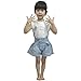 Jastore® Girls Cute Bow Girl Pattern Top+Grid Shorts Kids Clothes Clothing Sets