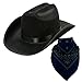Funny Party Hats Cowboy Hat for Kids- Western Hat - Kids Cowboy Hat -Sheriff Hat - Children's Cowboy Costume Dress Up