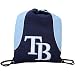 Tampa Bay Rays Navy Blue-Light Blue Axis Drawstring Backpack