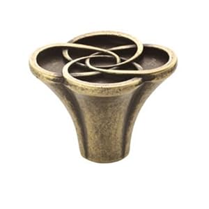 Amerock BP27001-R2 Marsden Knob 1-1 4-Inch Diameter, Weathered Brass by Amerock