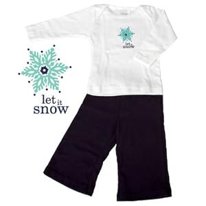 Buy One Acorn Long-Sleeve Tee Set - Let It Snow, size 3-6 months by One Acorn