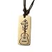 Coco Rectangular Eco-Friendly Peace Guitar Fashion Pendant