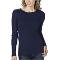 Merona&reg; Petites: Long Sleeve Crew Neck Tee - In The Navy