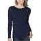 Merona&reg; Petites: Long Sleeve Crew Neck Tee - In The Navy