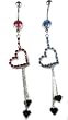 Valentine Heart with Garnet CZ