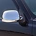 EAG Mirror Covers Fit for 99-06 Chevy Silverado / 02-06 Avalanche Triple Chrome Plated ABS