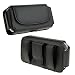 Apple iPhone 4 Leather Case - Fosmon Premium Leather Pouch for iPhone 4G 16GB / 32GB + Neckstrap and Metal Stylus