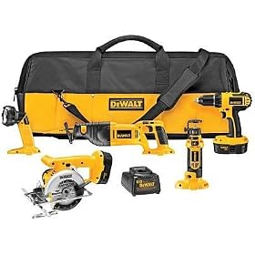 Buy DEWALT DCK655X 18-Volt XRP Cordless 6-Tool Combo Kit by DEWALT