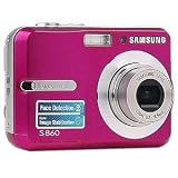 Samsung S860MG 8.1 MP Digital Camera (Magenta)
