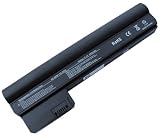 FLOUREON 6 cells 5200mAh Laptop Battery Replacement + Floureon Micro USB SD Card Reader for HP Mini 110-3000 PC Series AND Compaq Mini CQ10-400 PC Series